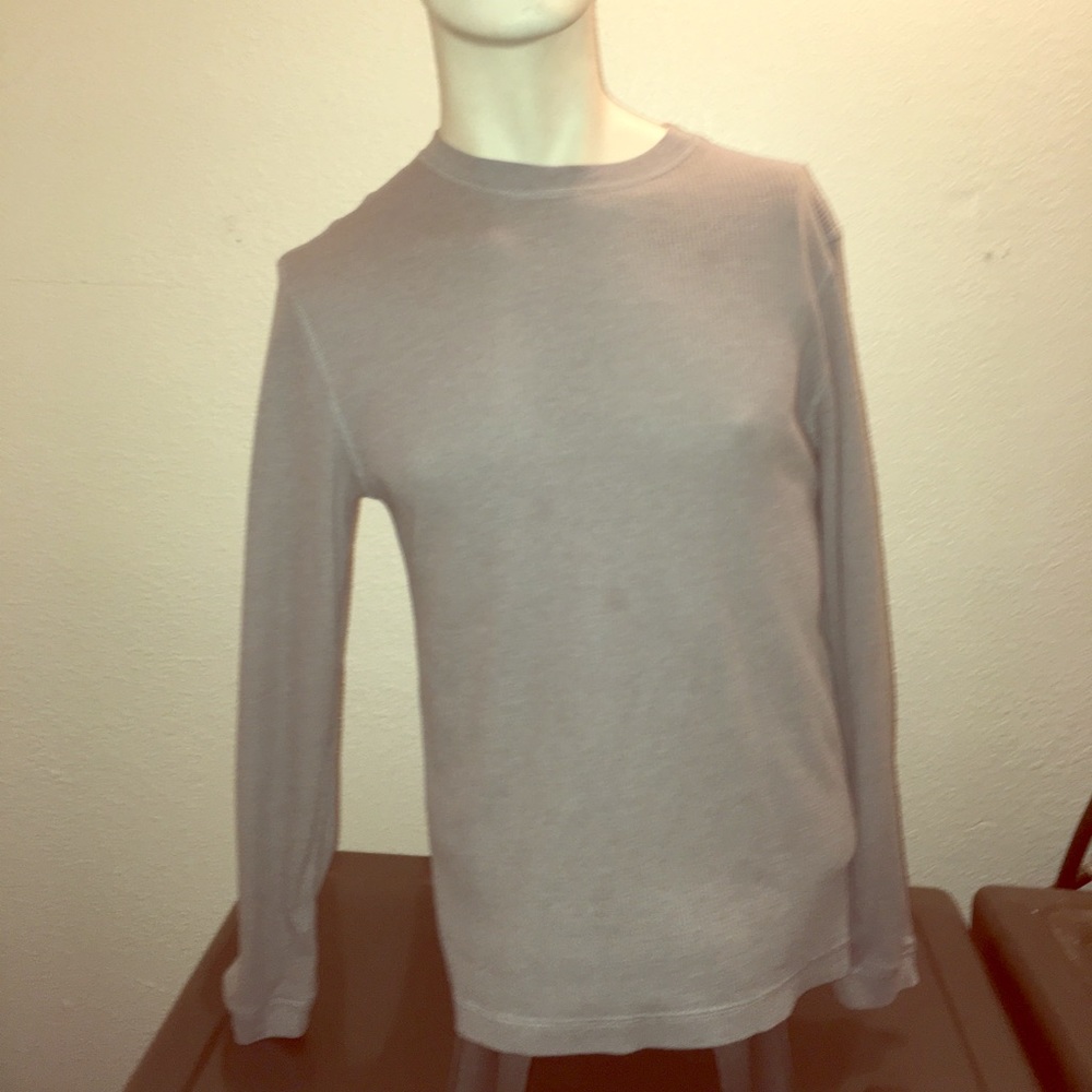 Gray long sleeve Club Room thermal